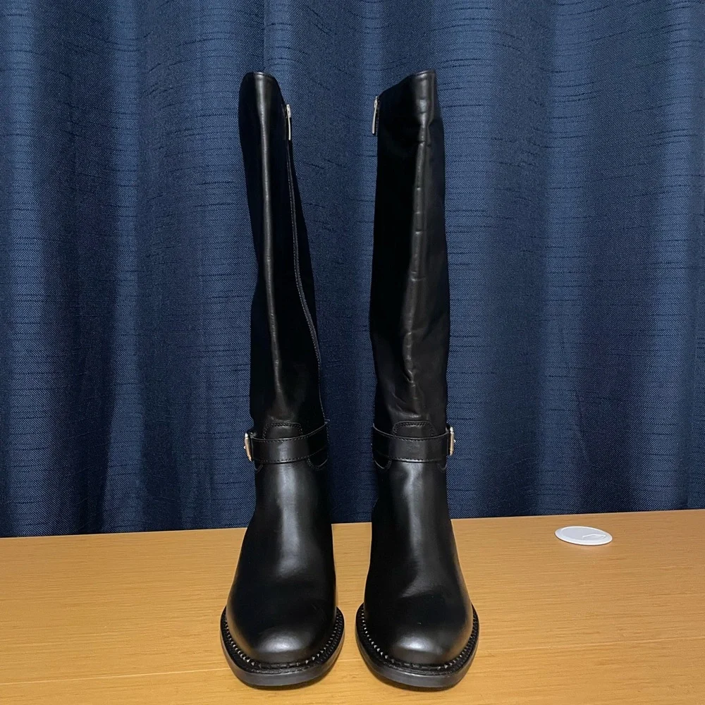 La Canadienne Stevie Women's Black Leather Boots